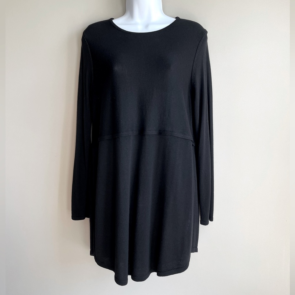 NWOT JJill Long w/ Side Slit 33” Long Tunic Sweater Top